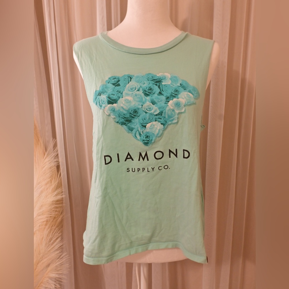 Diamond muscle tee